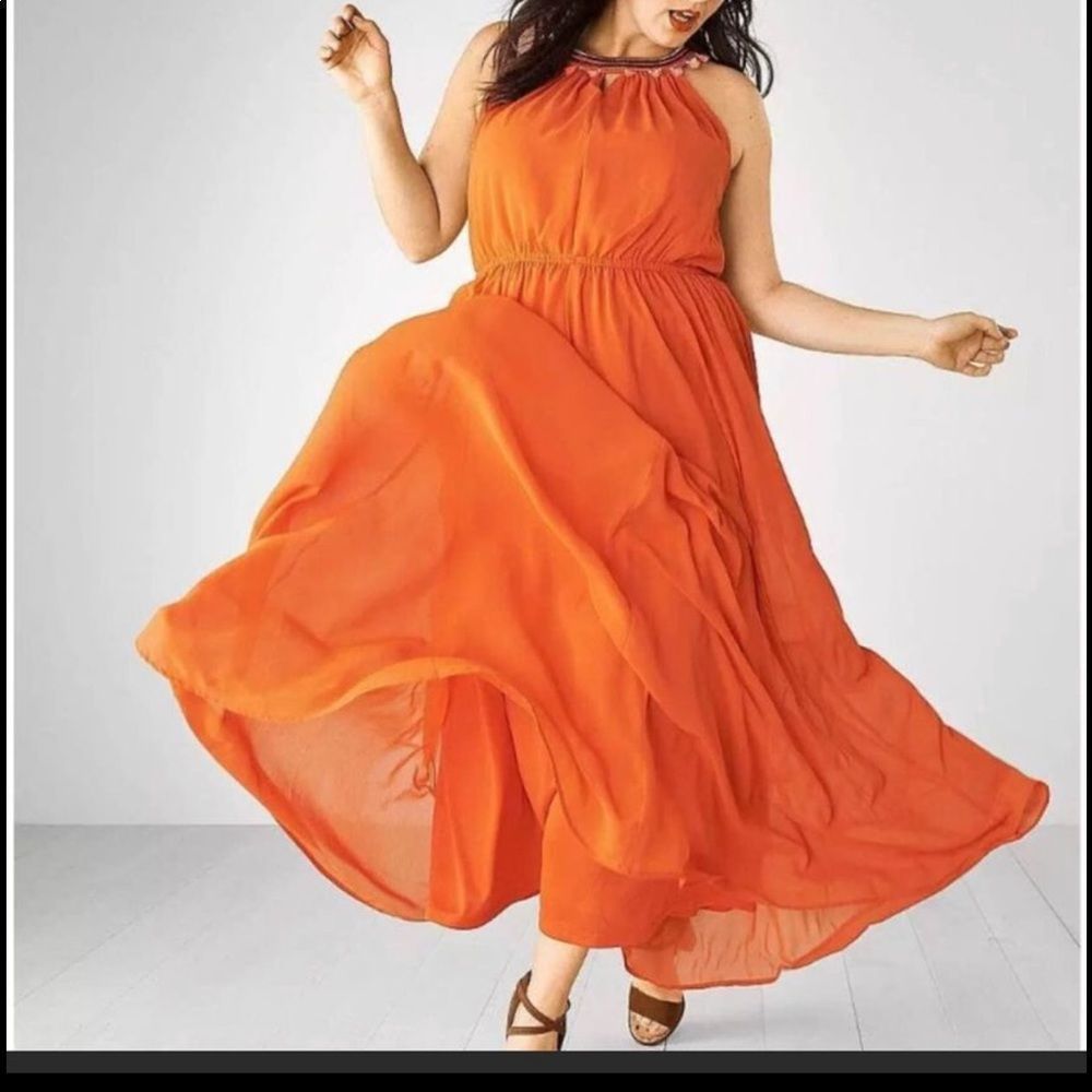Lane Bryant maxi dress